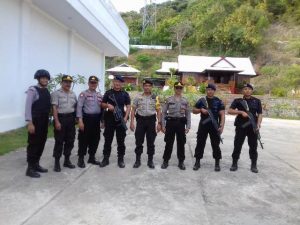 Rumah Ketua MK di Kota Bima Dijaga Ketat Pasca Gugatan Pilpres Prabowo-Sandi Ditolak