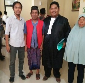 Petani di Lotim Divonis Berat, Hakim Dinilai Belum Menunjukan Rasa Keadilan