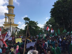 Teriakan Lautan Mahasiswa Tolak RUU KUHP Menggema di NTB