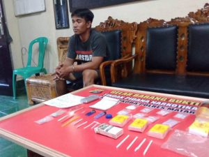 Polres Mataram Tangkap Pengedar dan Sita 40 Poket Sabu