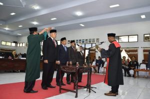 Anak Sulung Bupati Bima Dilantik Jadi Ketua DPRD Bima