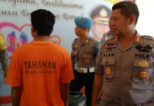 Maling Motor di Kampus Unram Ditangkap