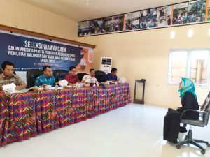 Tes Wawancara, 60 Peserta Bersaing Jadi PPK Pilkada Kota Mataram