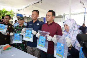 Gubernur dan BNN NTB Musnahkan Sabu 2 Kilo Senilai Rp 4 Miliar