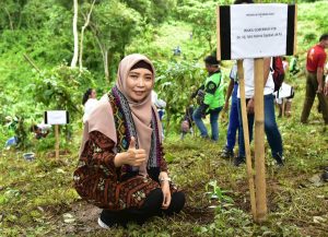 Hijaukan Hutan, Wagub Ikut Penanaman 1.000 Pohon di Pusuk