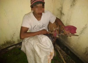 Seorang Pemuda di Dompu Tertangkap Tangan Mencuri Kambing