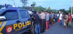 Balap Liar di Tengah Wabah Corona, Polsek Sekotong Angkut Belasan Motor