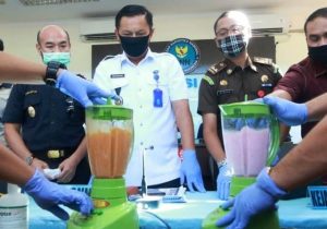 BNNP NTB Musnahkan Sabu dan Ekstasi Seharga Rp 1 Miliar