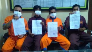 Diduga Jadi Provokator Aksi Blokir Jalan, 4 Pemuda di Dompu Ditangkap