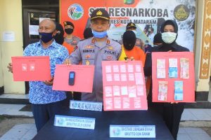 Polisi garuk pengedar sabu dan ekstasi di Mataram