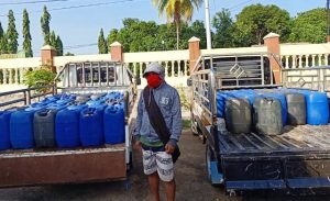Polres Bima Kota gagalkan penyelundupan miras lewat jalur laut, 2 pick up sopi disita