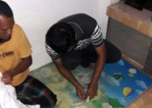Nunggu pembeli, pengecer sabu di Lobar kaget yang datang malah polisi