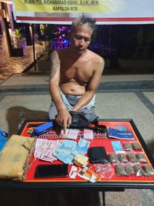 Jaul Beli Ganja, Seorang Warga Belencong Dicokok Polisi