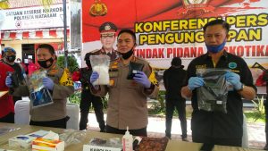 Polisi tangkap bandar sabu 3,3 kg di NTB