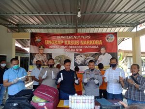 Polda NTB gulung sindikat sabu 2 kilo di NTB, satu orang ditembak