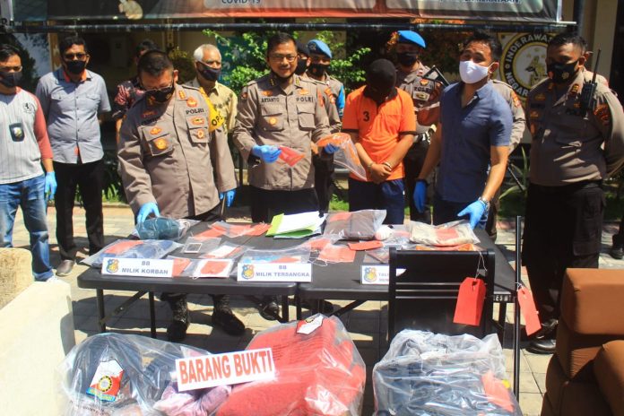 Tersangka dan barang bukti