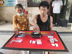 Kompak banget, kakak dan adik perempuan di NTB bersengkokol edarkan sabu
