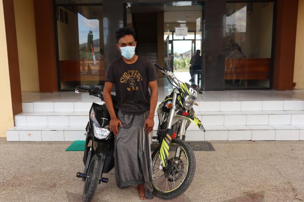 Sempat teriaki maling ke polisi, pencuri motor yang beraksi Kota Bima ditembak