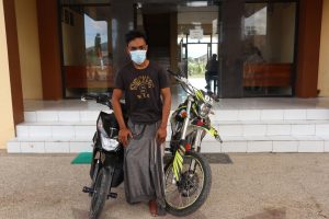 Sempat teriaki maling ke polisi, pencuri motor yang beraksi Kota Bima ditembak