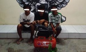 Jual barang curian via online, eh yang beli pak polisi, pencuri dan penadah di Kota Bima ditangkap