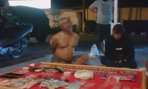 Polisi bekuk suami istri pengedar sabu di Lombok