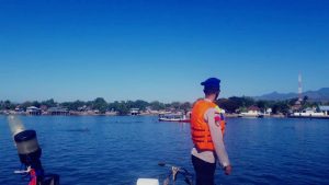 Sat Polair Bima Sisir Tempat Wisata, Imbau Pengunjung Patuhi Protokol Covid-19