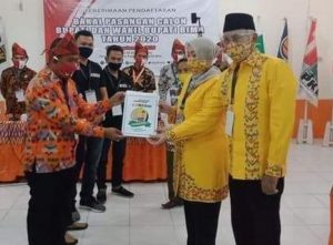 Dikawal ribuan pendukung, IDP-Dahlan awali pendaftaran ke KPUD Bima