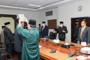 Sekda Lantik Empat Pejabat Lingkup Pemprov NTB