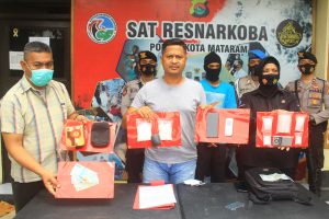 Polisi bongkar penyelundupan sabu dalam kemasan kopi di NTB