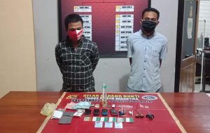 Polisi Gerebek Oknum PNS Kelurahan Penaraga Kota Bima Saat Nyabu di Kos