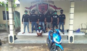 Polisi tangkap penadah motor curian di Simpasai Bima, malingnya masih diburu
