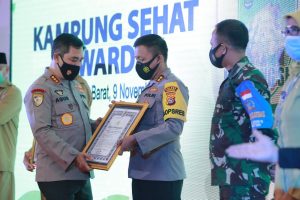 Desa Pernek Raih Juara II, Kapolres Dan Dandim Terbaik Dalam Lomba Kampung Sehat