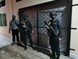 Polresta Tambah Personel Jaga di Kantor KPUD