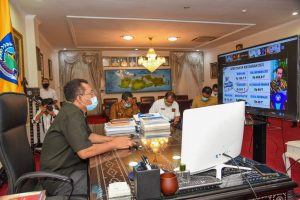 Gubernur Hadiri Penyerahan DIPA dan TKDD 2021 Secara Virtual, Empat Hal Jadi Fokus Pemerintah