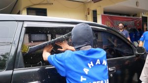 Pencuri bermodus pecah kaca mobil di Jalan Raya Senggigi ditangkap polisi, pelakunya dari luar daerah