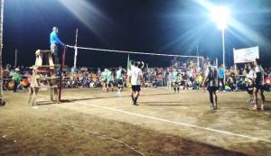 Turnamen voli antar kecamatan di Desa Punti, tim Mbawa keluar sebagai juara