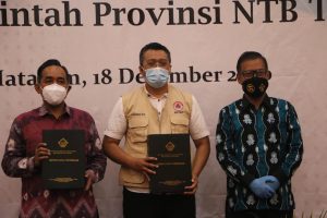 Sukses Kelola Anggaran Kesehatan Covid-19, Pemprov NTB Terima LHP dari BPK