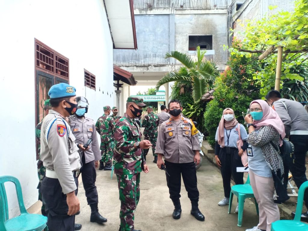 Kapolresta dan Dandim Cek Pelaksanaan Pilkada