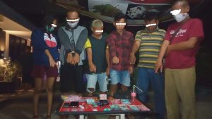 Gerebek rumah bandar sabu di Lombok Barat, satu cewek dan lima cowok ditangkap polisi