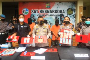 Polresta Mataram Ringkus Tiga Pengedar Sabu