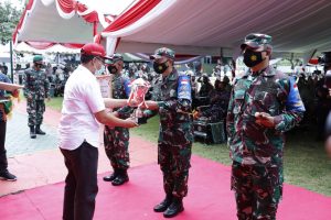 Pangdam IX Udayana Ajak Rakyat NTB agar tidak Percaya Isue Hoak Tentang Vaksin