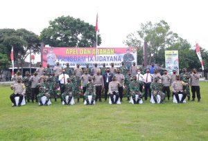 Pangdam IX/Udayana Bangga dengan Sinergitas dan Kekompakan TNI-POLRI di NTB.