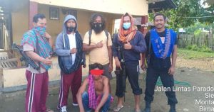 Mabuk, pria asal Tolotangga Bima todongkan senpi rakitan dan tikam teman wanitanya