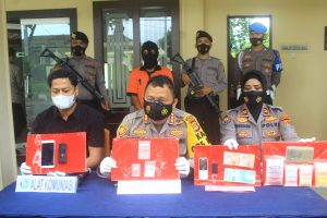 Teriaki polisi maling, pengedar sabu di Lombok ditangkap
