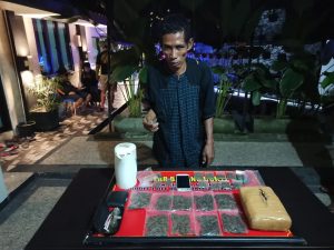 Polisi tangkap bandar ganja 1,25 kilo di NTB