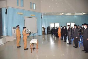 Awali Tahun 2021, Wali Kota Bima Lantik Sejumlah Pejabat Lingkup Pemerintah Kota Bima