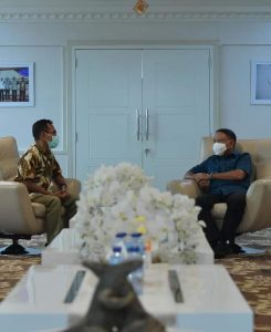 Rencana Pembangunan GOR Kota Bima, Wali Kota Bertemu Kemenpora