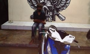 Maling di Kota Bima tak setia kawan, temannya gagal ambil motor korban malah ditinggal