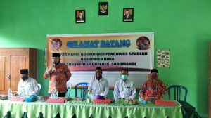 Pengawas pendidikan Bima gelar rakor di Soromandi