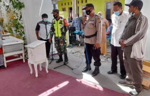 Polisi hentikan paksa resepsi pernikahan di Sumbawa